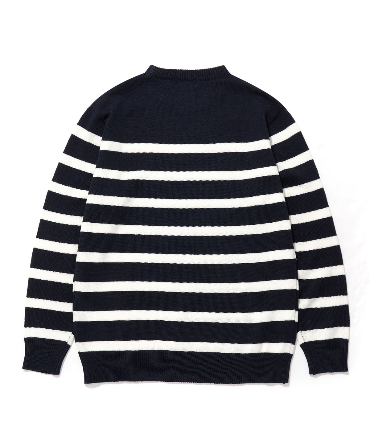 쿨트(KULTE) DAILY STRIPE KNIT_NAVY