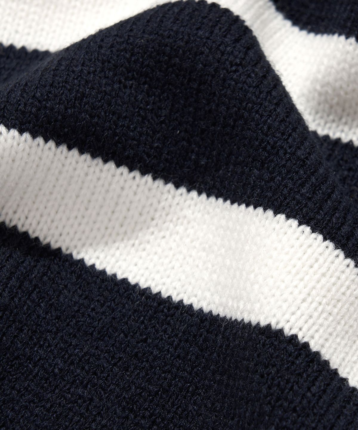 쿨트(KULTE) DAILY STRIPE KNIT_NAVY