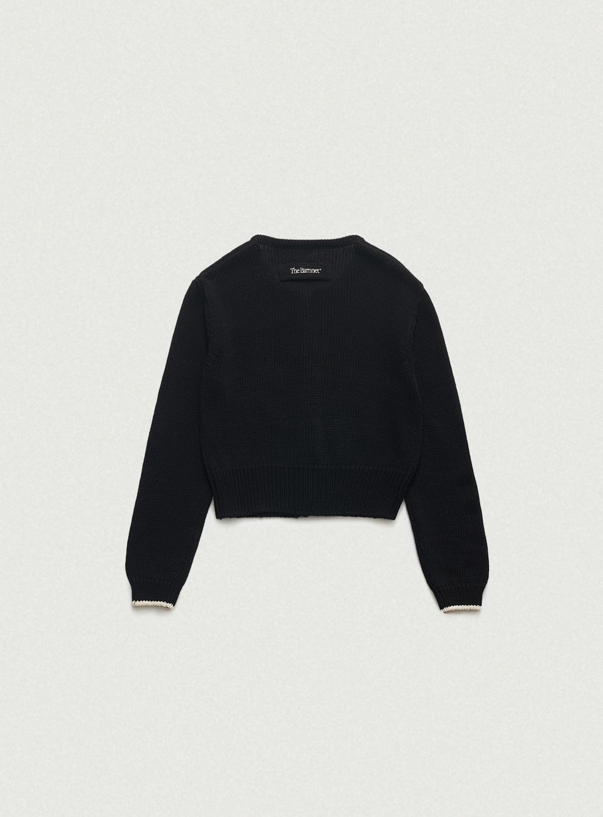 더바넷(THEBARNNET) Lustre Cotton Knit Cardigan