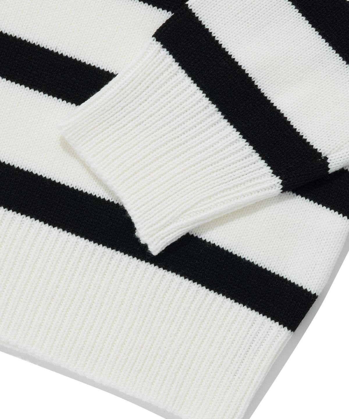 쿨트(KULTE) DAILY STRIPE KNIT_IVORY
