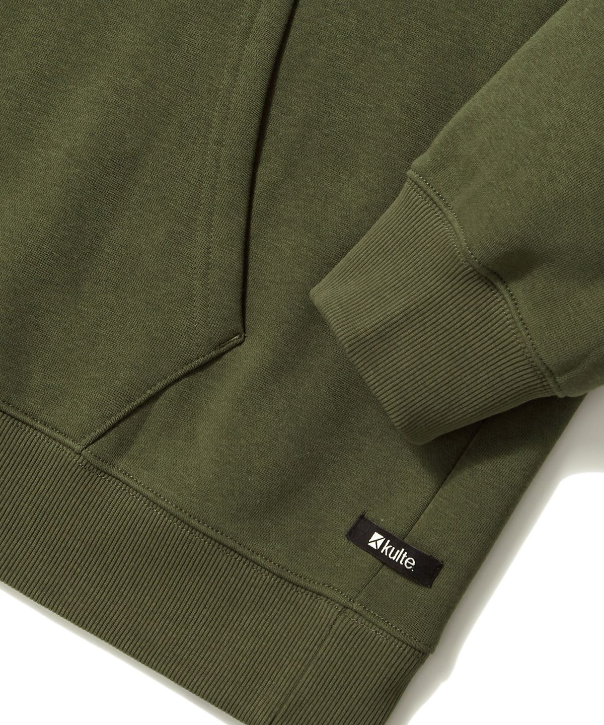 쿨트(KULTE) DYNAMIC LOGO HOODY_L.KHAKI