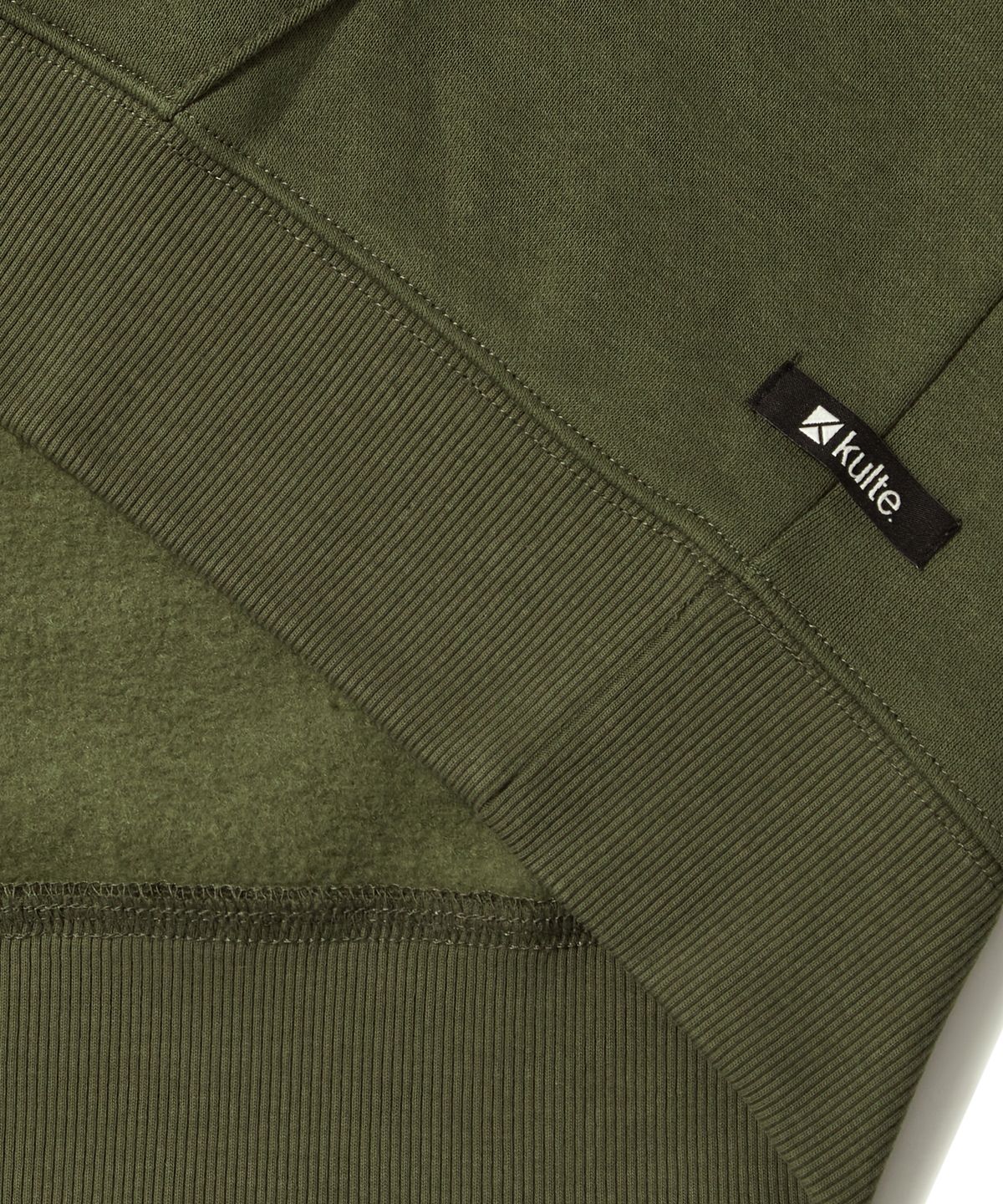 쿨트(KULTE) DYNAMIC LOGO HOODY_L.KHAKI