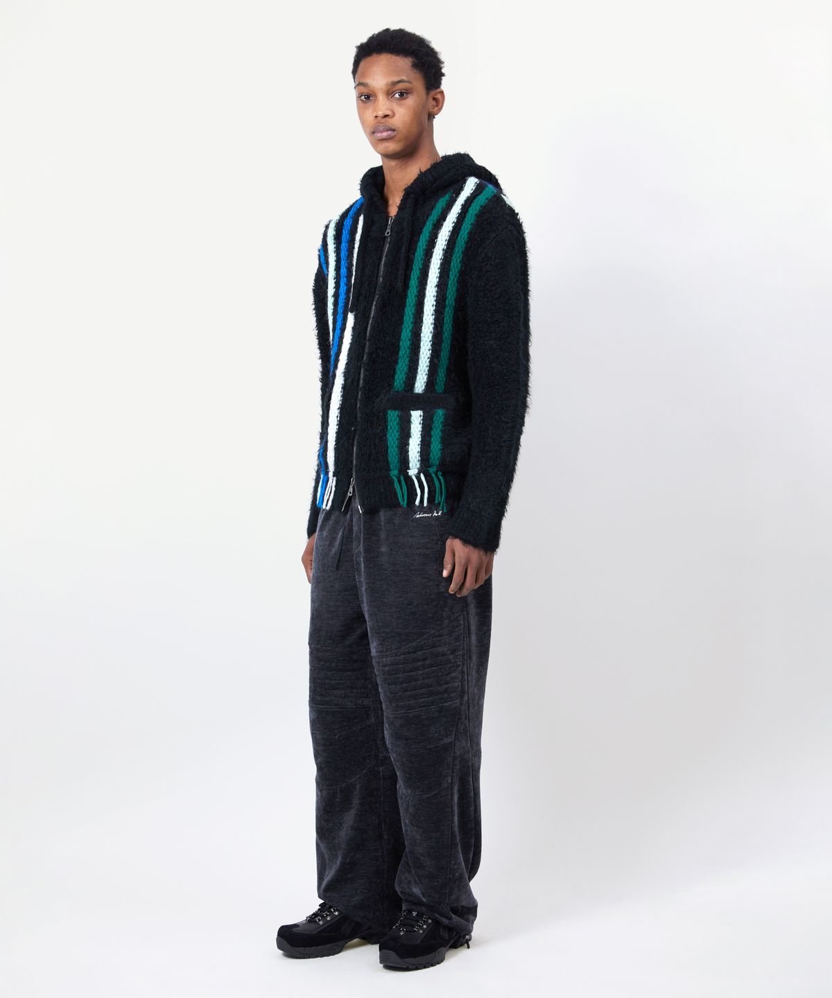 앤더슨벨(ADSB ANDERSSON BELL) BIKER TRACK PANTS apa859u(CHARCOAL)