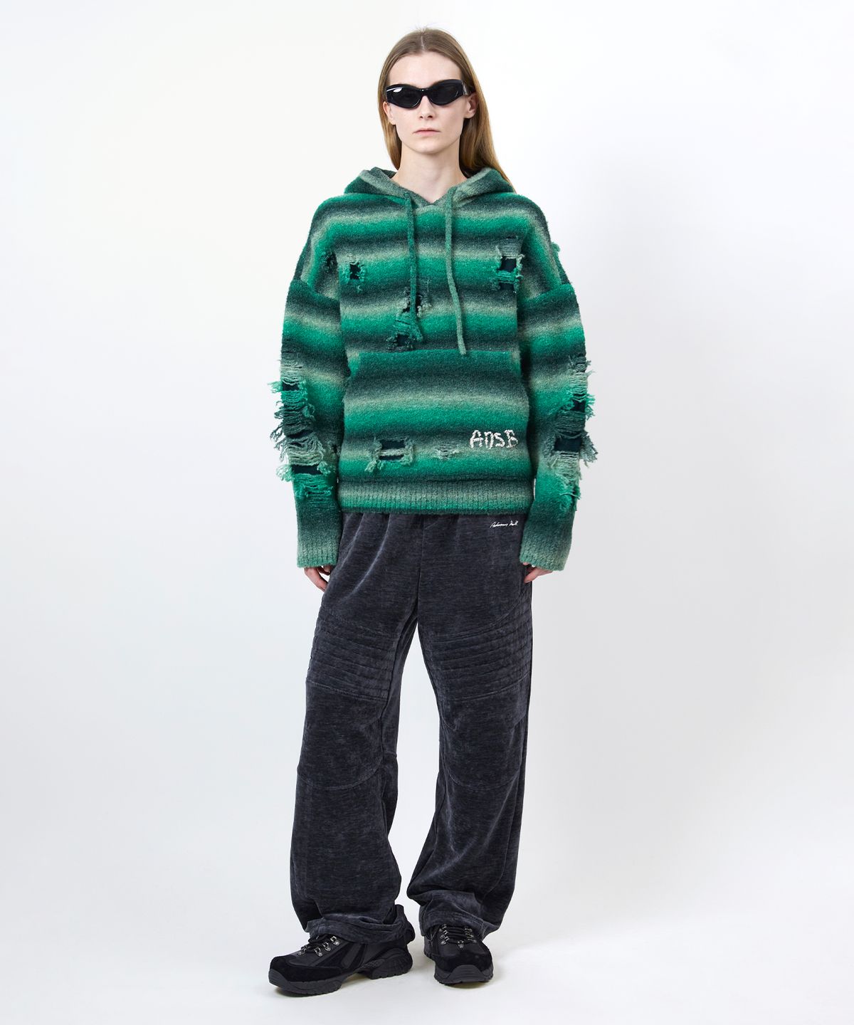 앤더슨벨(ADSB ANDERSSON BELL) BIKER TRACK PANTS apa859u(CHARCOAL)