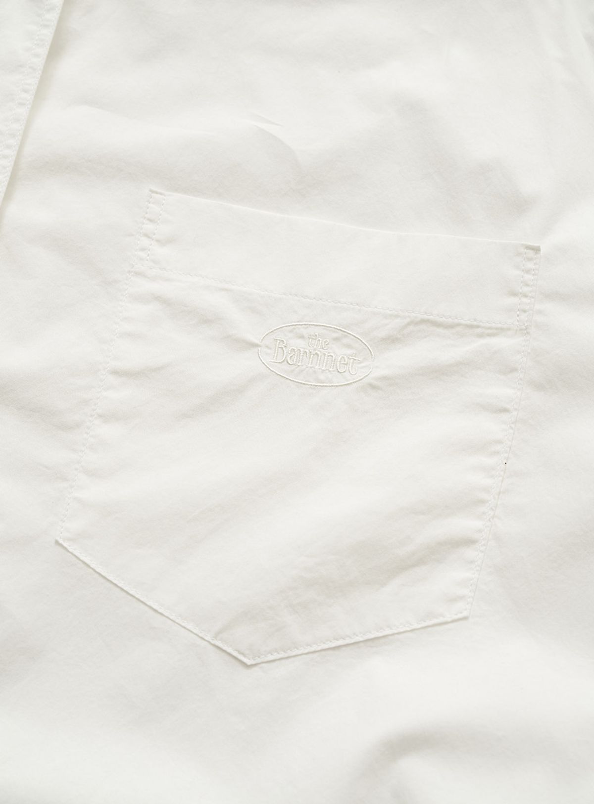 더바넷(THEBARNNET) Raye Pocket Shirt_White