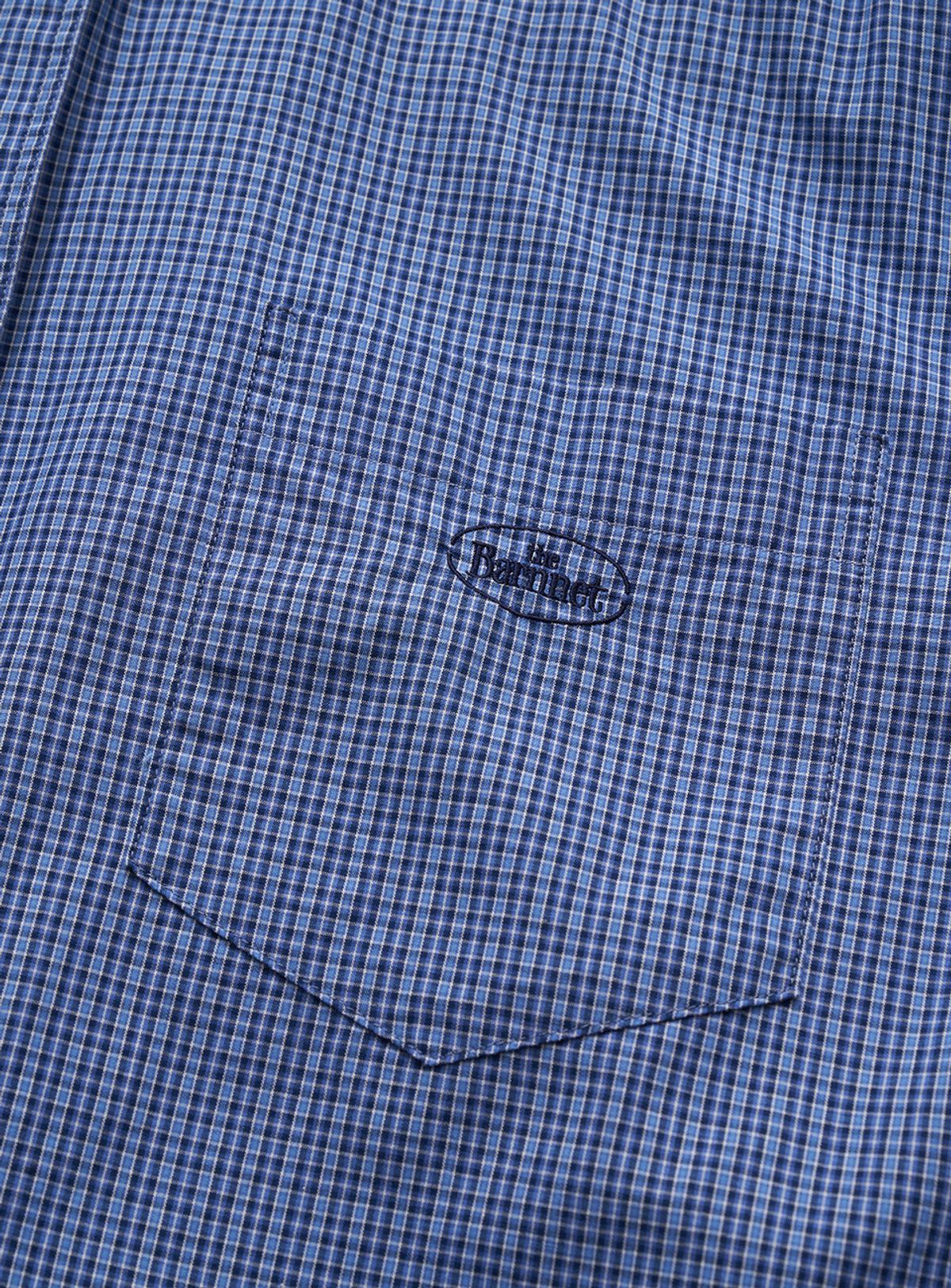 더바넷(THEBARNNET) Raye Pocket Shirt_Navy