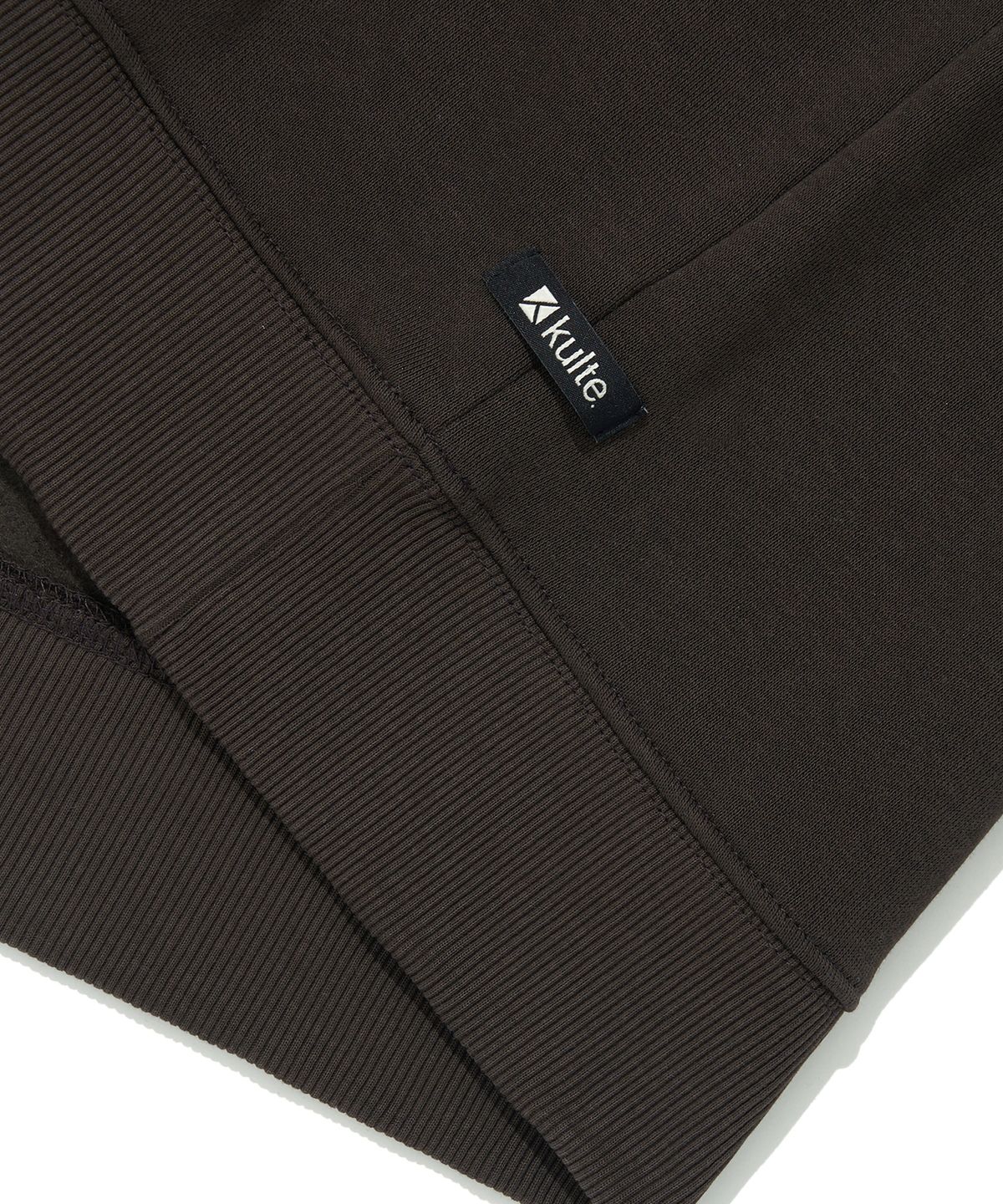 쿨트(KULTE) K HEART LOGO HOODY_BROWN