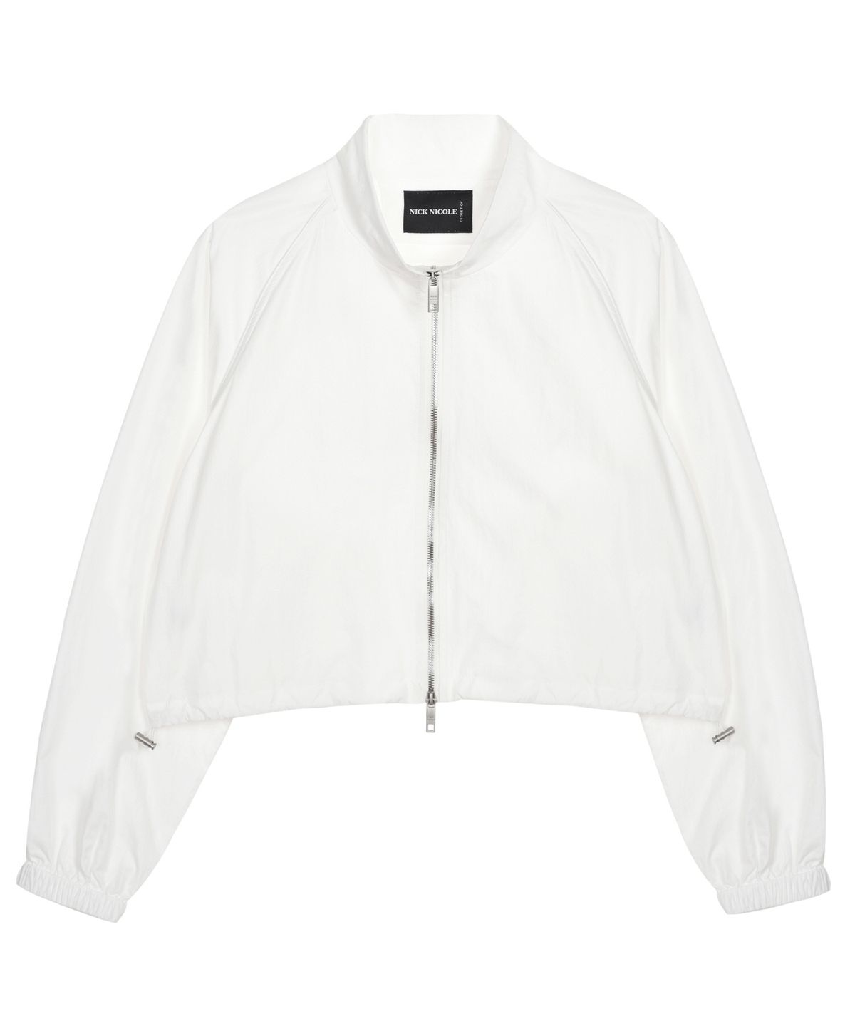 닉앤니콜(NICK&NICOLE) UTILITY GROOVY COATING JUMPER_IVORY