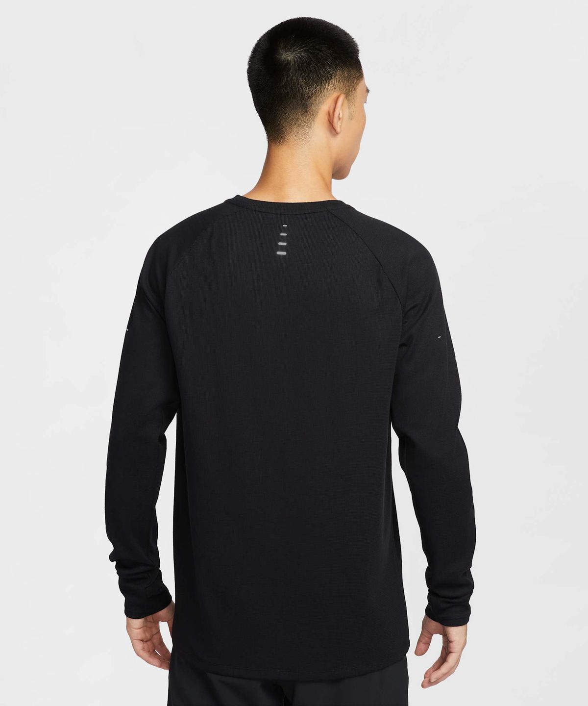 나이키(NIKE) 스트라이드 드라이 핏 러닝 와플 크루 M - 블랙 / HV2706-010