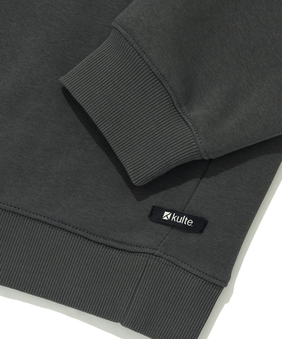 쿨트(KULTE) COLLEGE FLOPPY CREWNECK_GREY