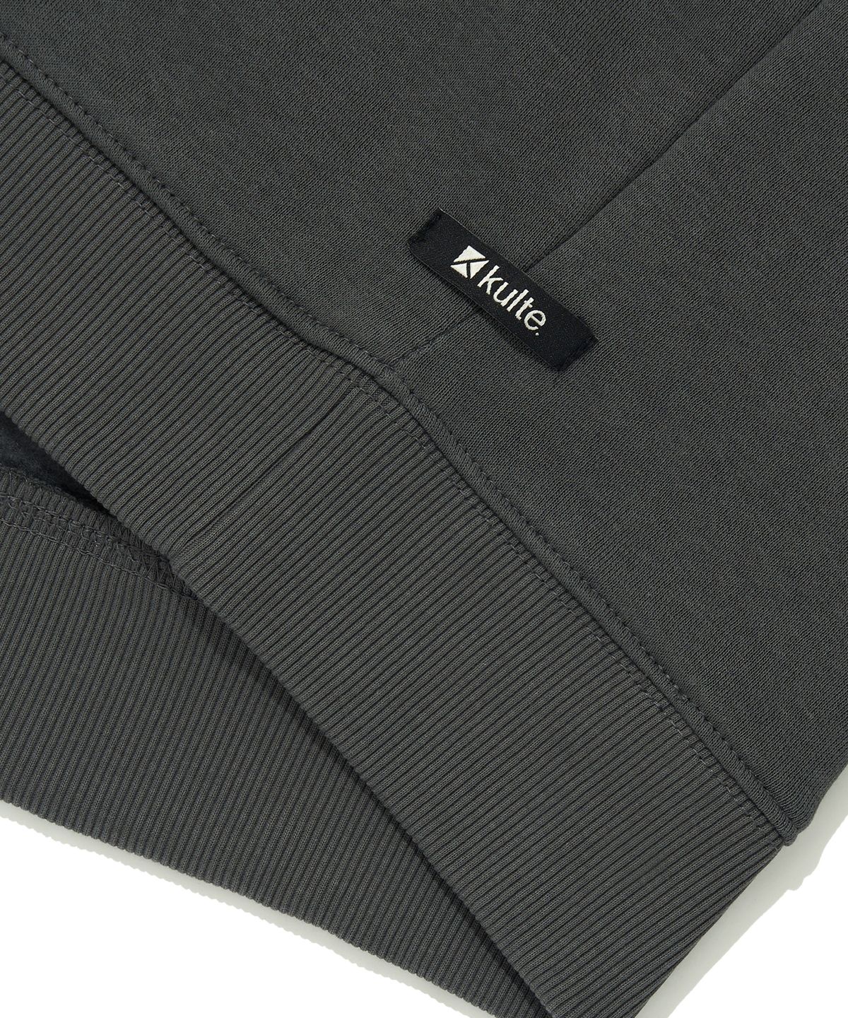 쿨트(KULTE) COLLEGE FLOPPY CREWNECK_GREY