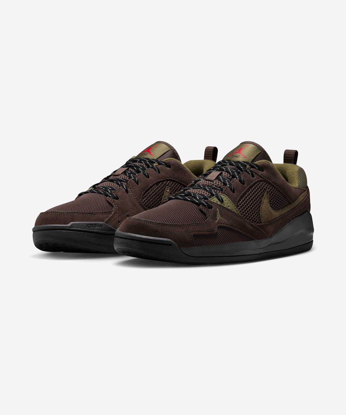나이키(NIKE) 조던 컴포트 에라 M - 바로크 브라운:블랙:짐 레드:미디엄 올리브 / HJ6777-200
