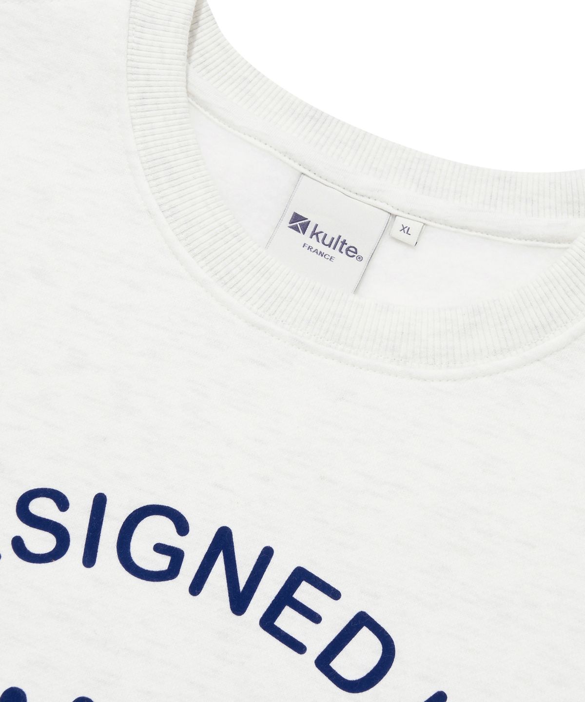 쿨트(KULTE) VINTAGE LOGO CREWNECK_O.B.MELANGE