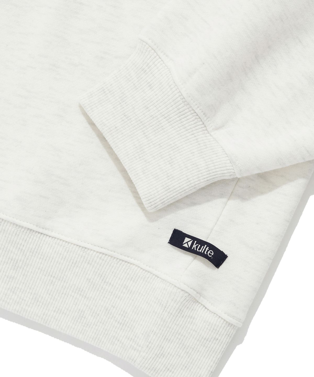 쿨트(KULTE) VINTAGE LOGO CREWNECK_O.B.MELANGE