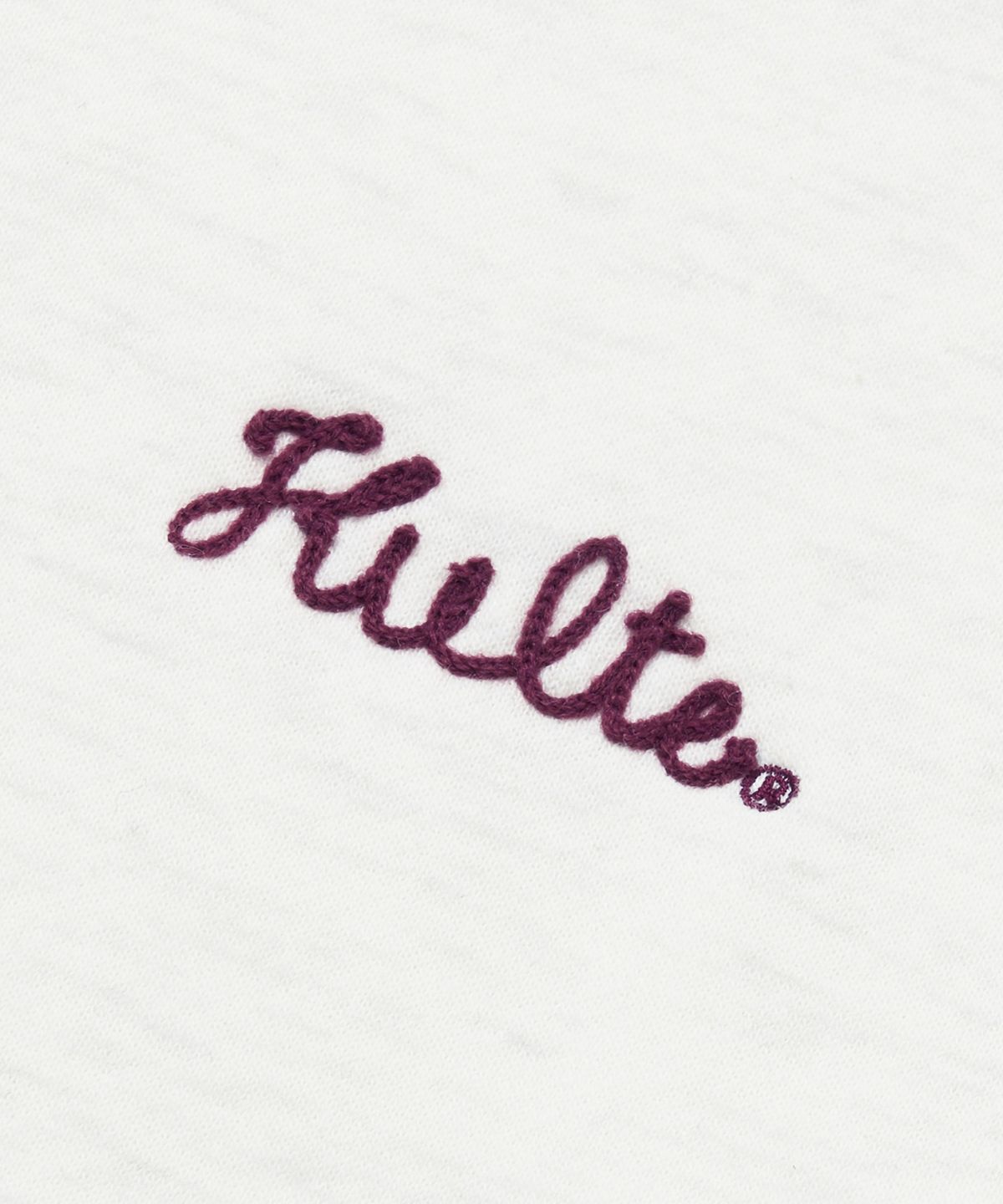 쿨트(KULTE) SMALL SCRIPT CHAIN CREWNECK_O.B.MELANGE