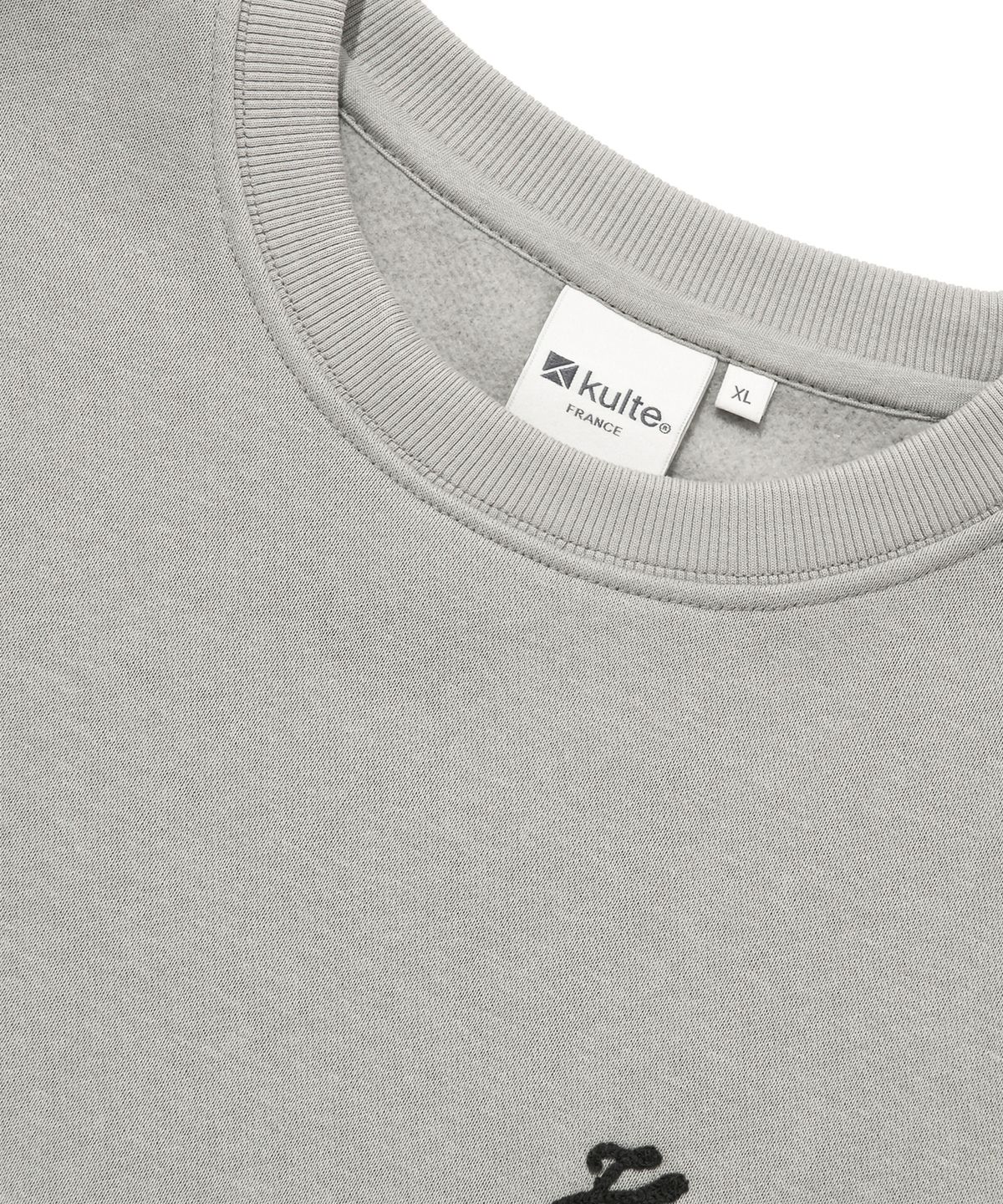 쿨트(KULTE) SMALL SCRIPT CHAIN CREWNECK_MINT