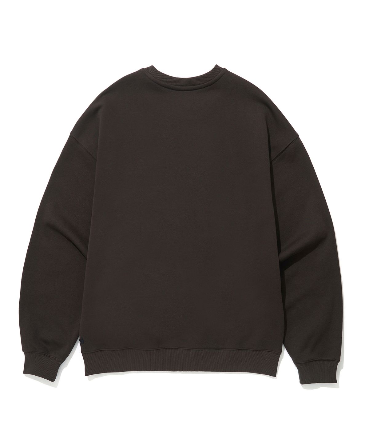 쿨트(KULTE) SMALL SCRIPT CHAIN CREWNECK_BROWN