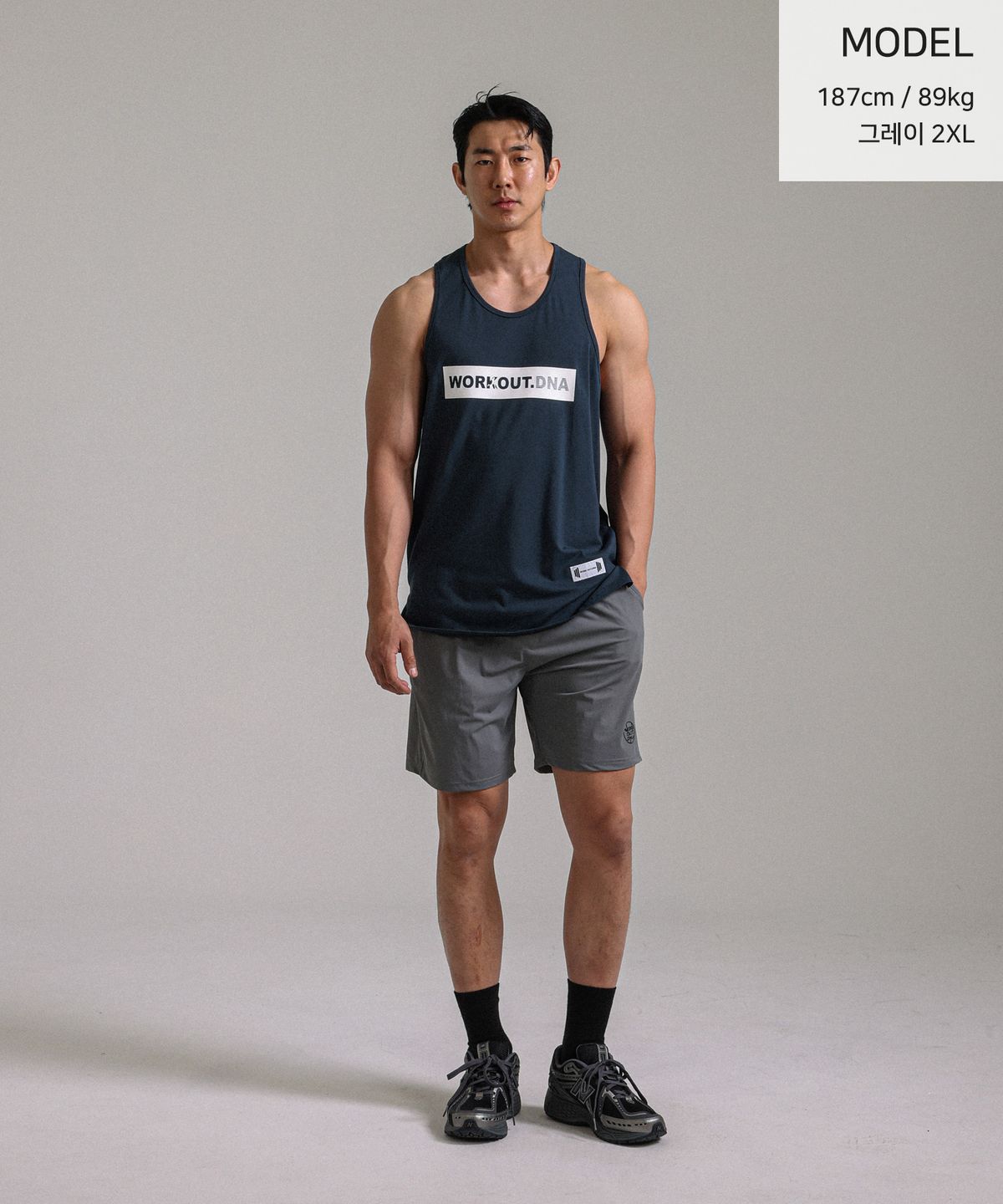 워크아웃디엔에이(WORKOUT DNA) 보카도니 실리콘패치쿨링 밴딩반바지
