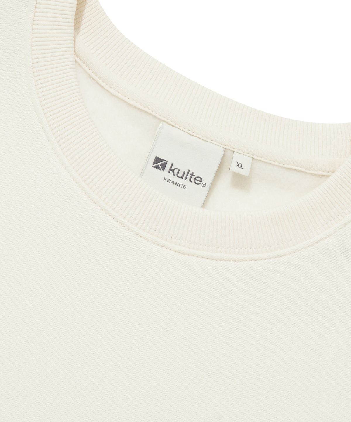 쿨트(KULTE) SMALL FISH CREWNECK_IVORY