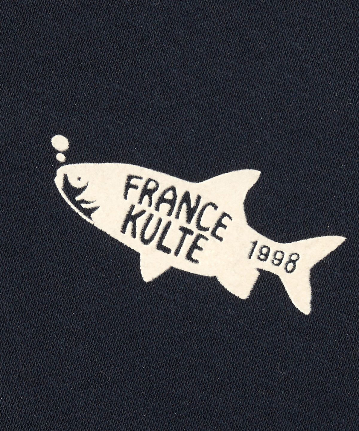 쿨트(KULTE) SMALL FISH CREWNECK_D.NAVY