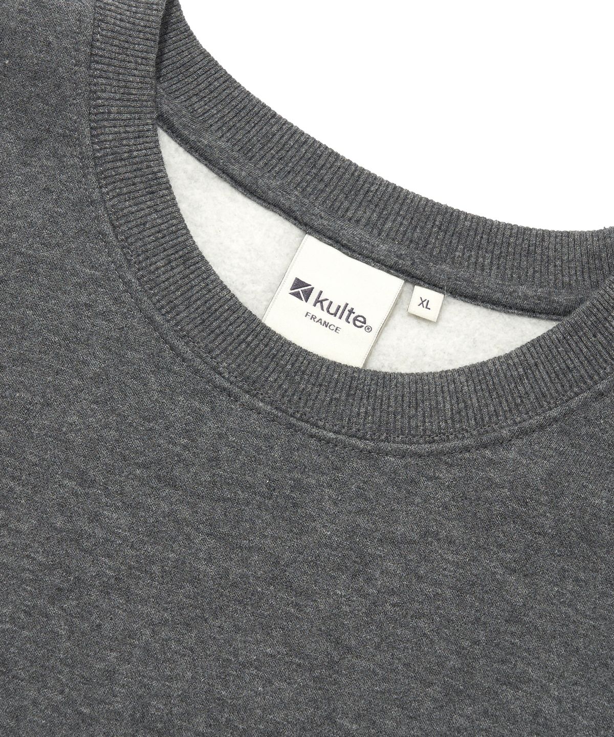 쿨트(KULTE) K HEART LOGO CREWNECK_C.M.GREY