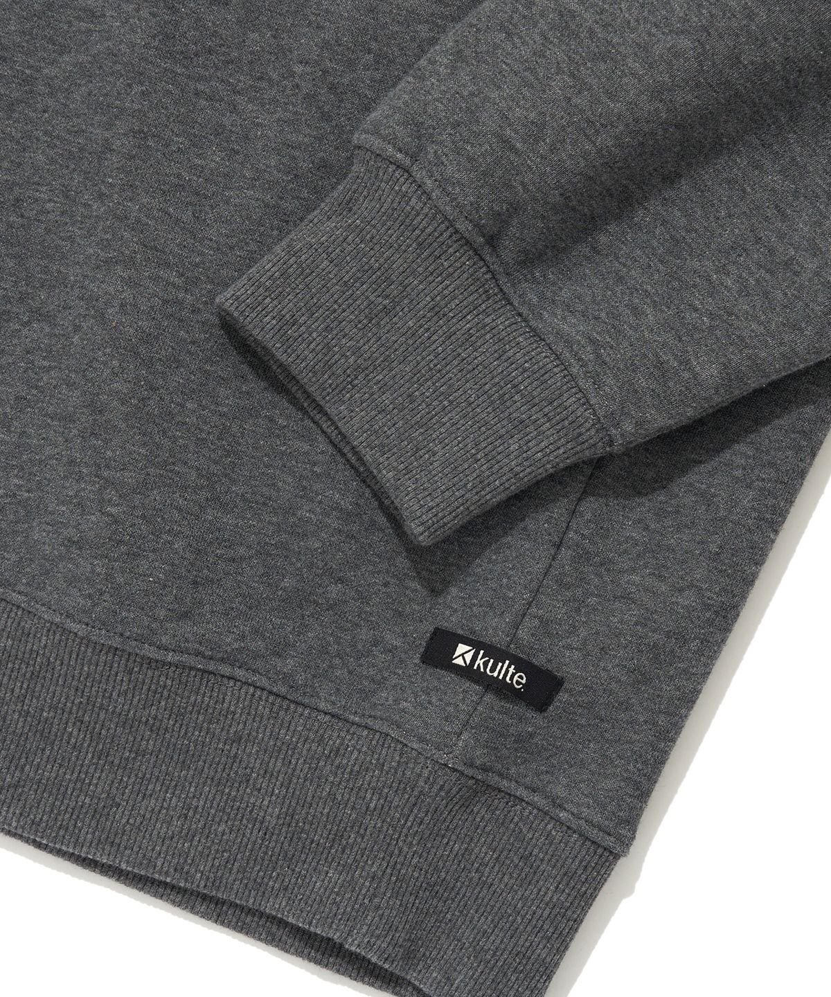 쿨트(KULTE) K HEART LOGO CREWNECK_C.M.GREY