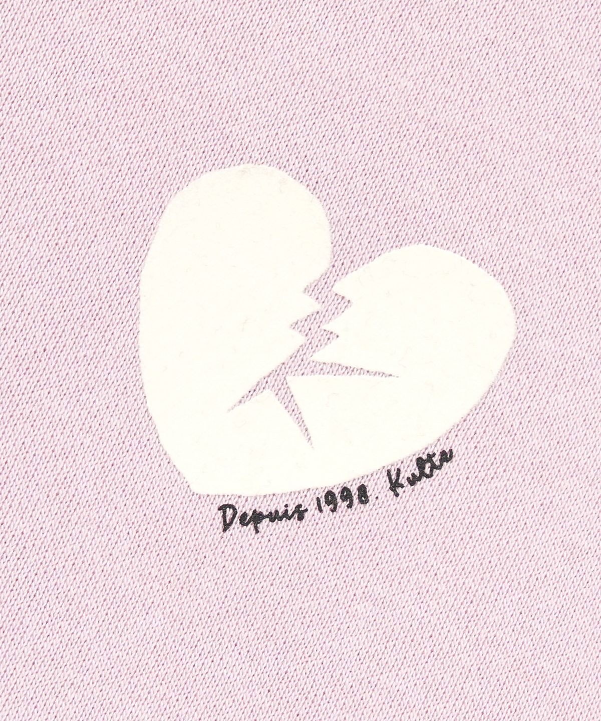 쿨트(KULTE) K HEART LOGO CREWNECK_PINK