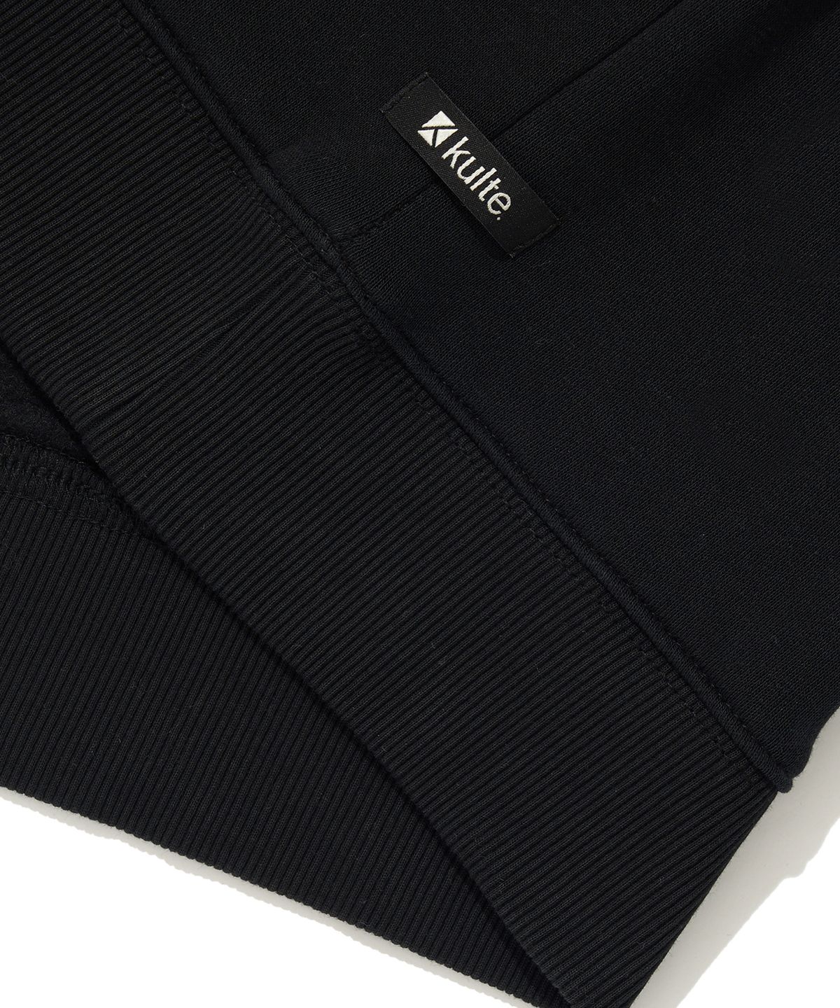 쿨트(KULTE) SMILE LOGO CREWNECK_BLACK