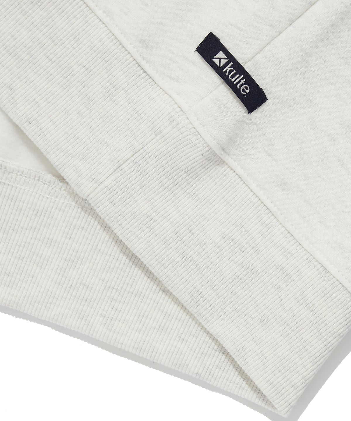 쿨트(KULTE) SMILE LOGO CREWNECK_O.B.MELANGE