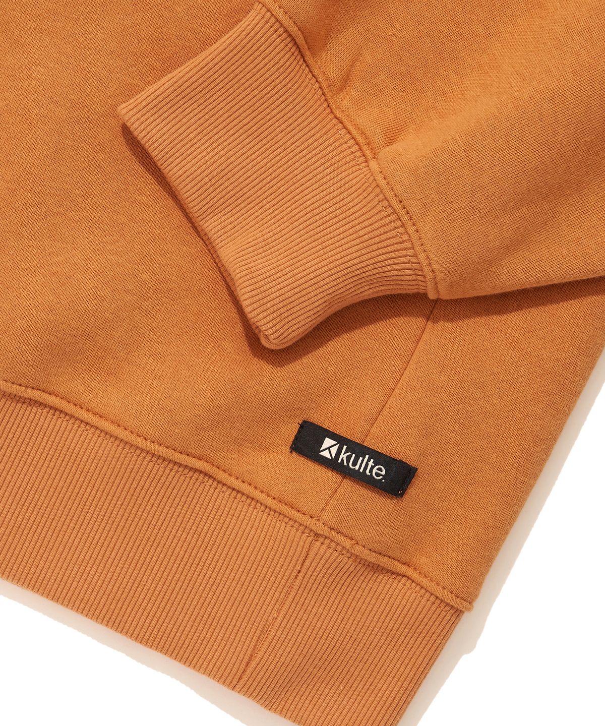 쿨트(KULTE) SMILE LOGO CREWNECK_ORANGE