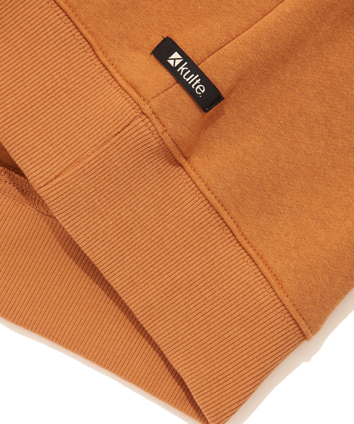 쿨트(KULTE) SMILE LOGO CREWNECK_ORANGE