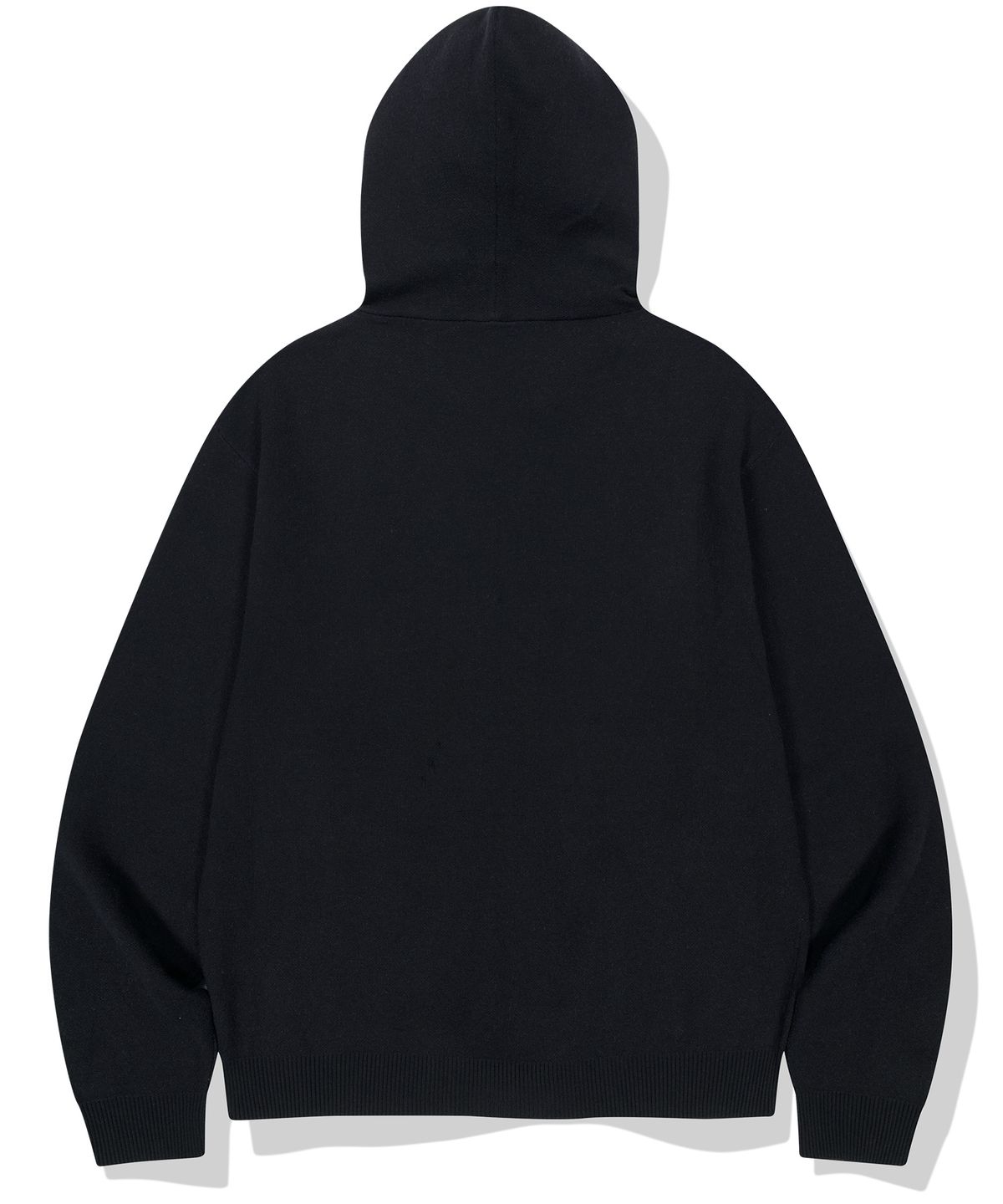 낫포너드(NOT4NERD) Broken Wings Knit Hood Zip Up - Black