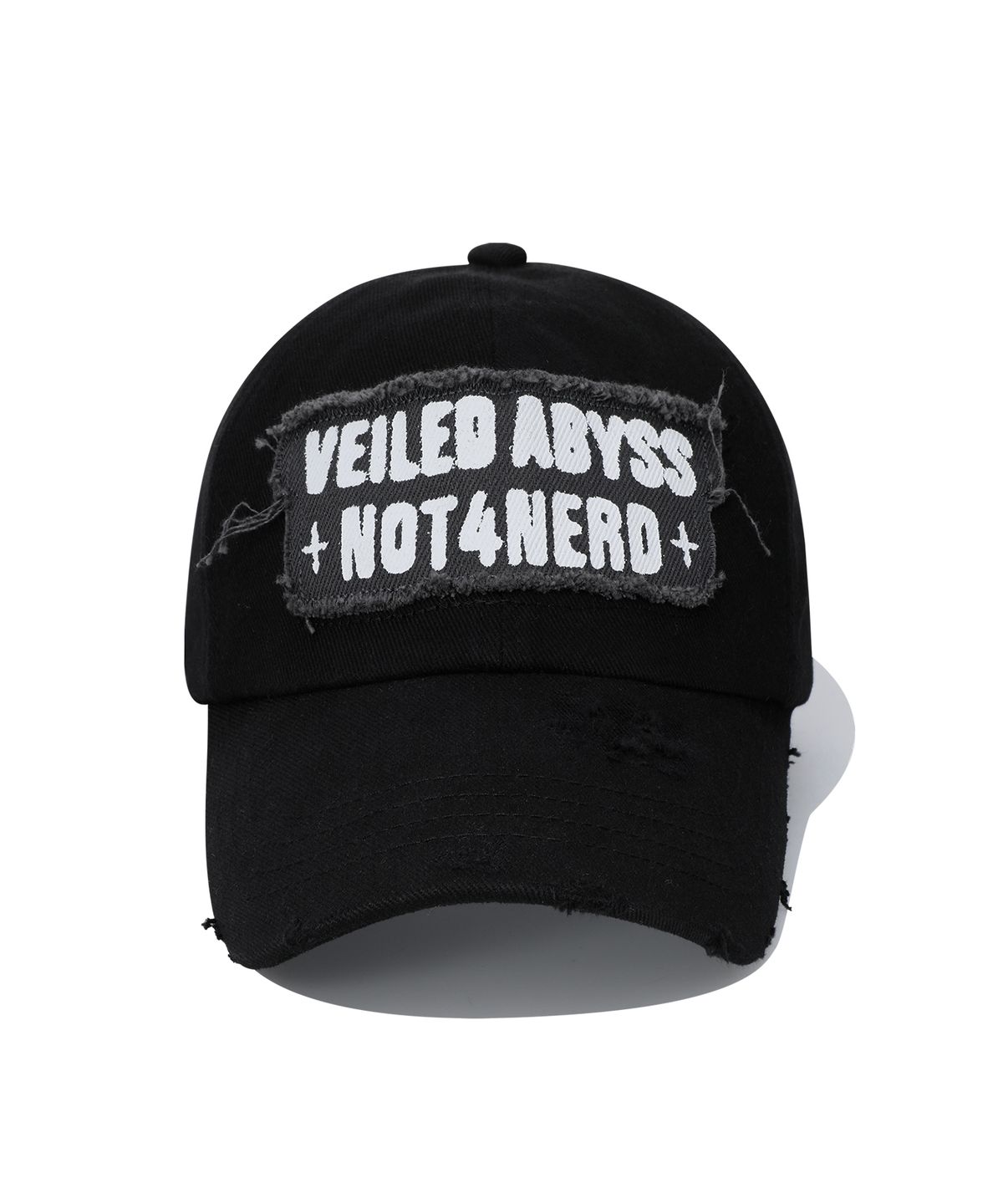 낫포너드(NOT4NERD) Veiled Abyss Patched Ball Cap - Black