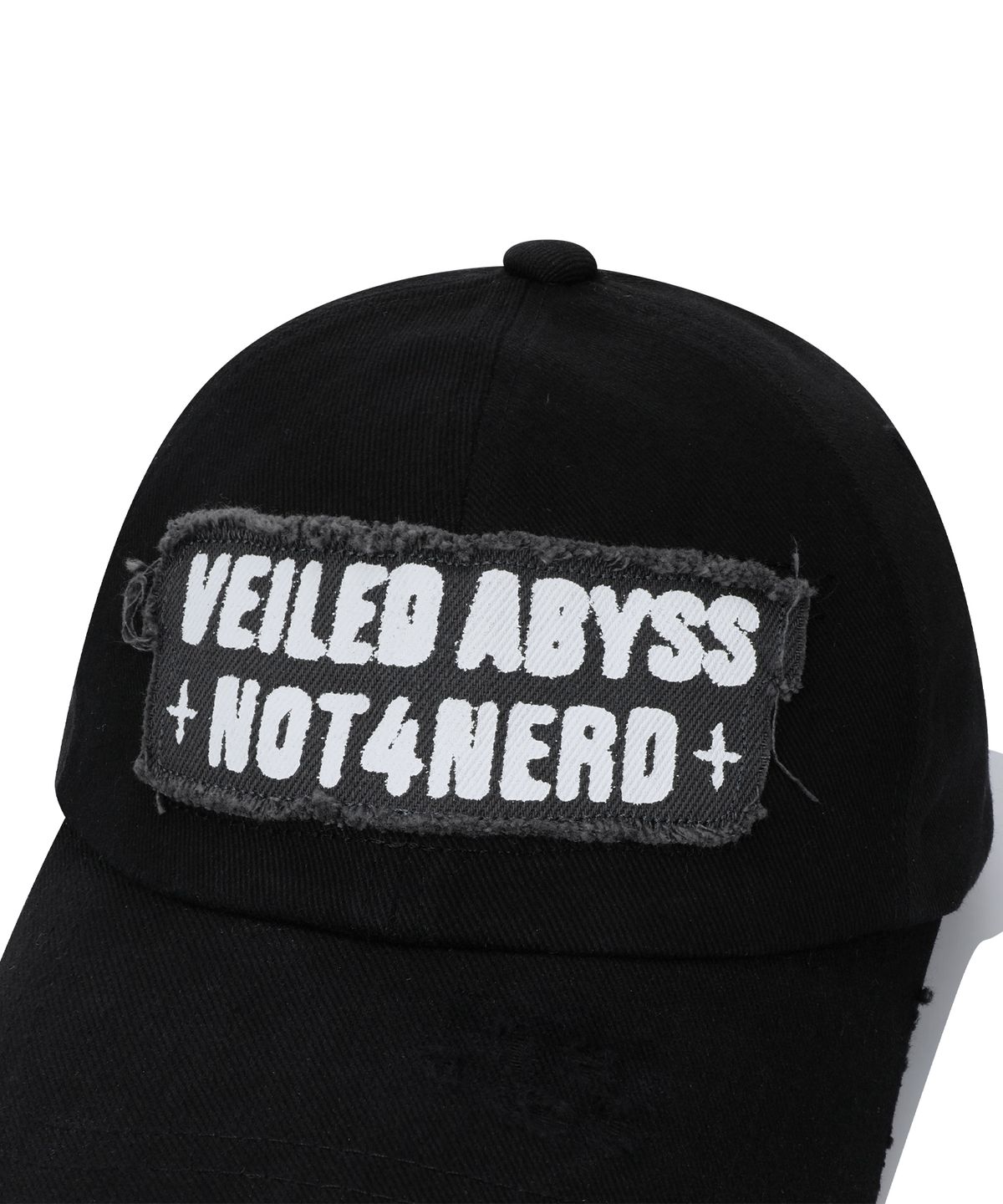 낫포너드(NOT4NERD) Veiled Abyss Patched Ball Cap - Black