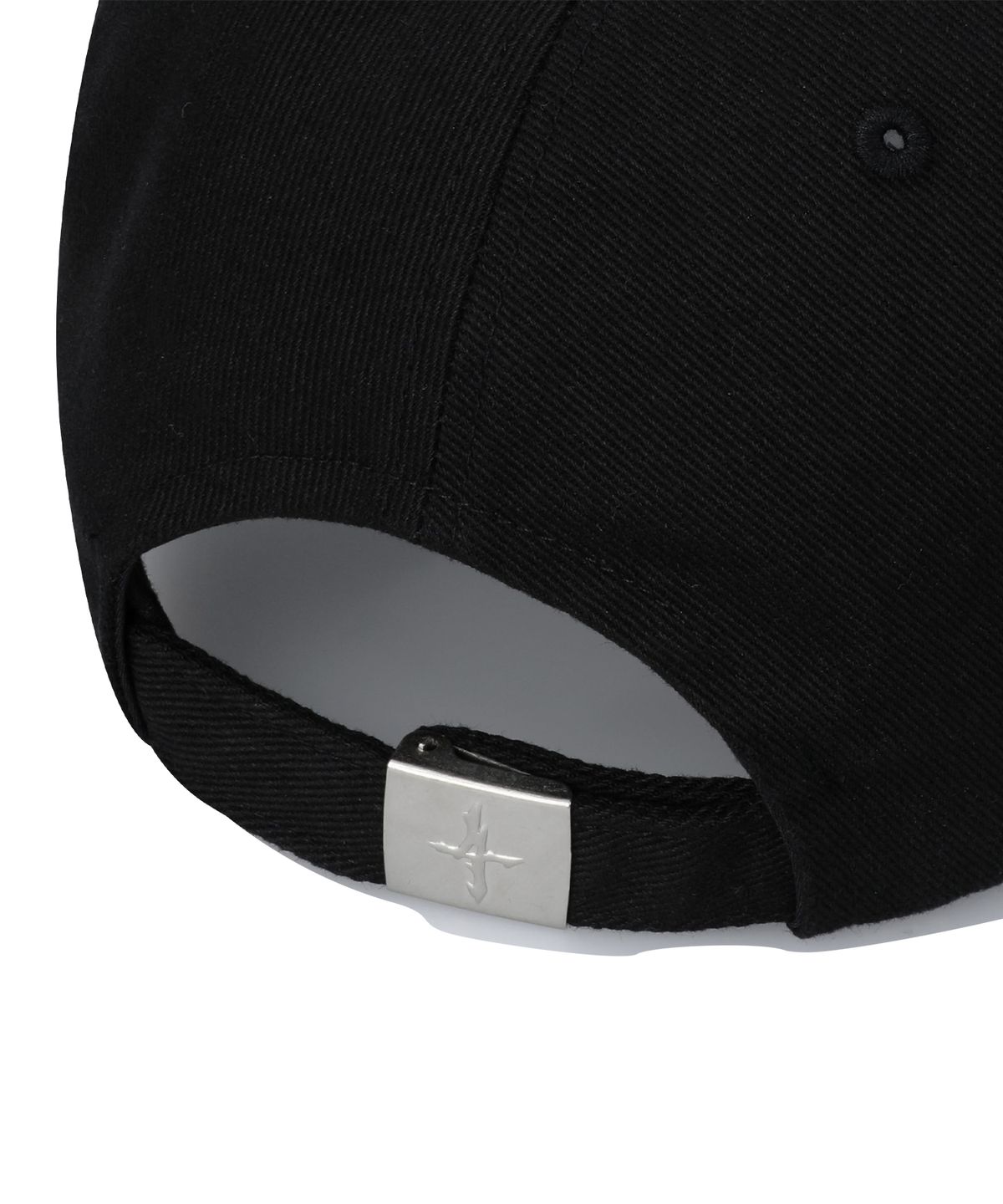 낫포너드(NOT4NERD) Veiled Abyss Patched Ball Cap - Black