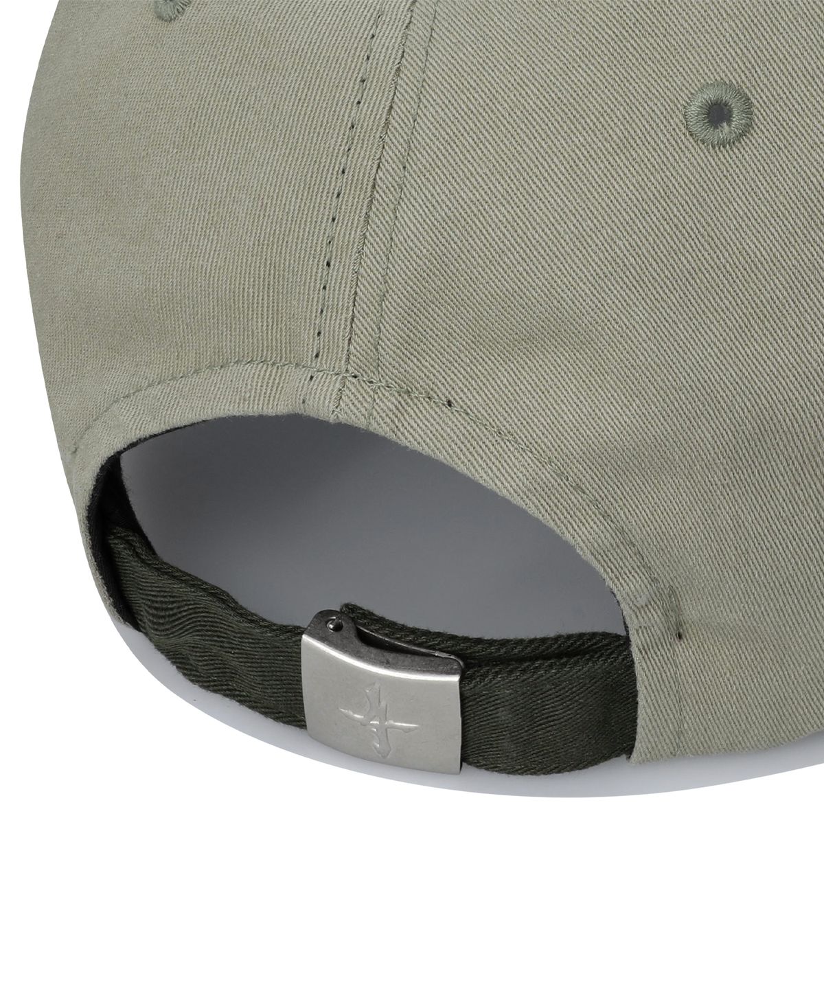 낫포너드(NOT4NERD) N4ND Logo Applique Ball Cap - Green
