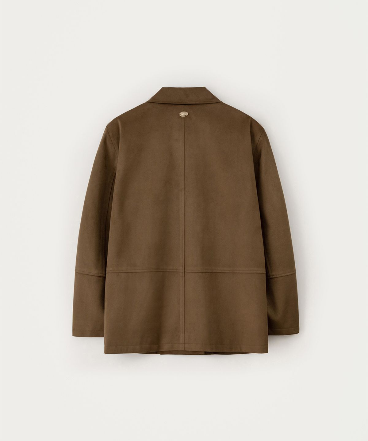 썸웨어버터(SOMEWHEREBUTTER) Rust Suede Jacket - Brown