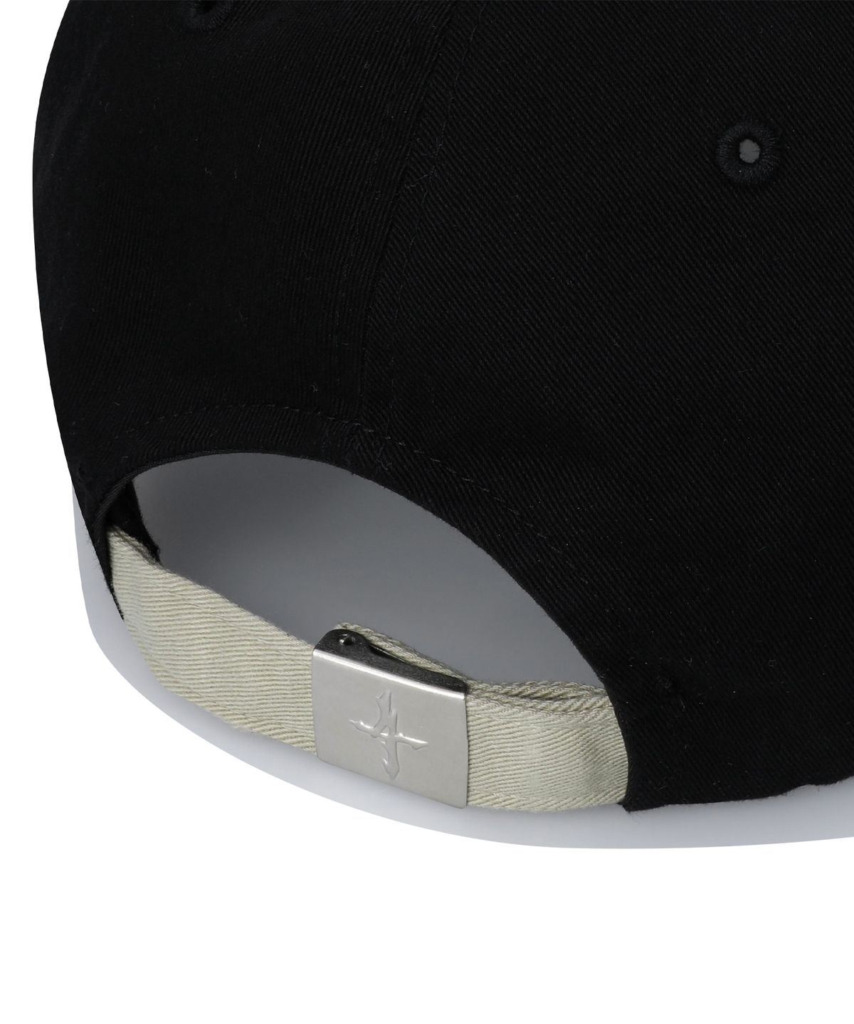 낫포너드(NOT4NERD) N4ND Logo Applique Ball Cap - Black