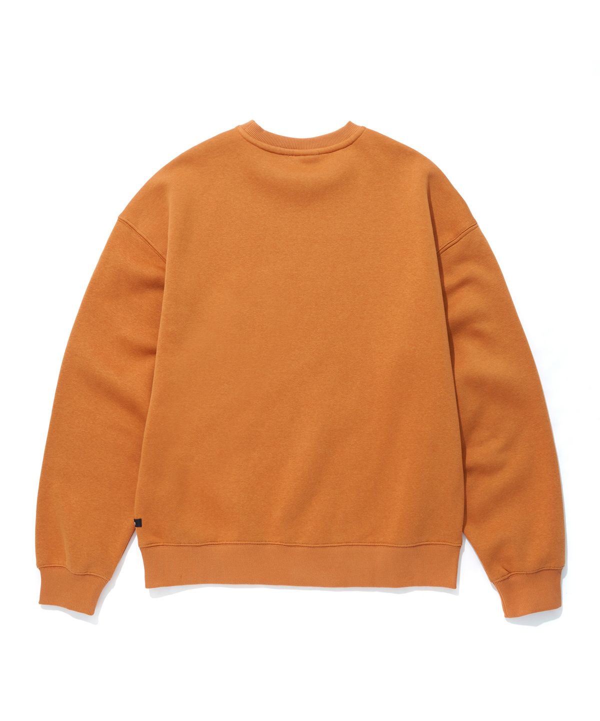 쿨트(KULTE) SCRIPT CHAIN EMB CREWNECK_ORANGE
