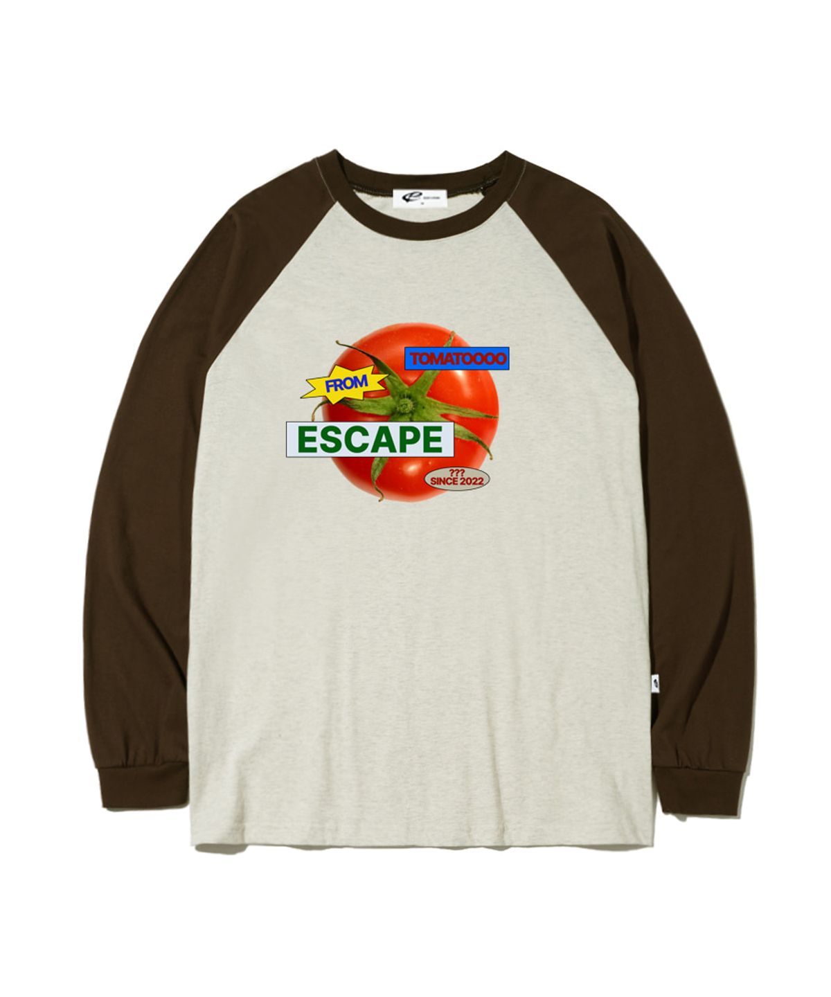 이스케이프프롬(ESCAPEFROM) 레트로 토마토 프린트 롱슬리브 [2color]