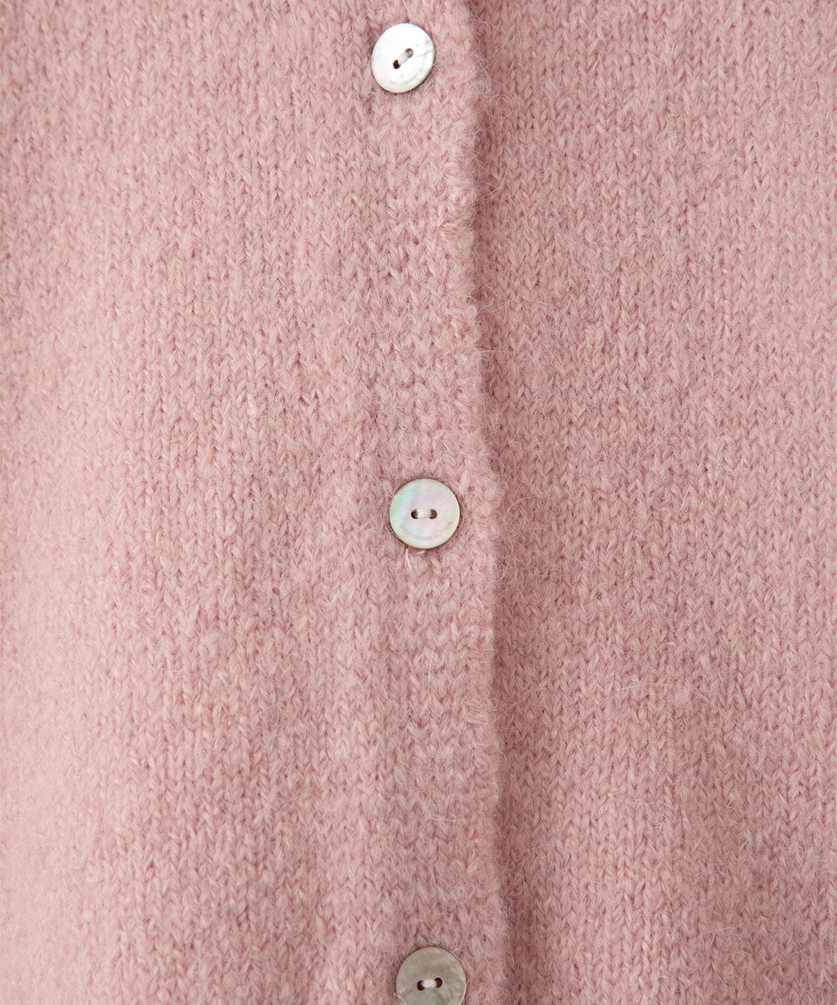 썸웨어버터(SOMEWHEREBUTTER) Manon Alpaca Cardigan - Pink