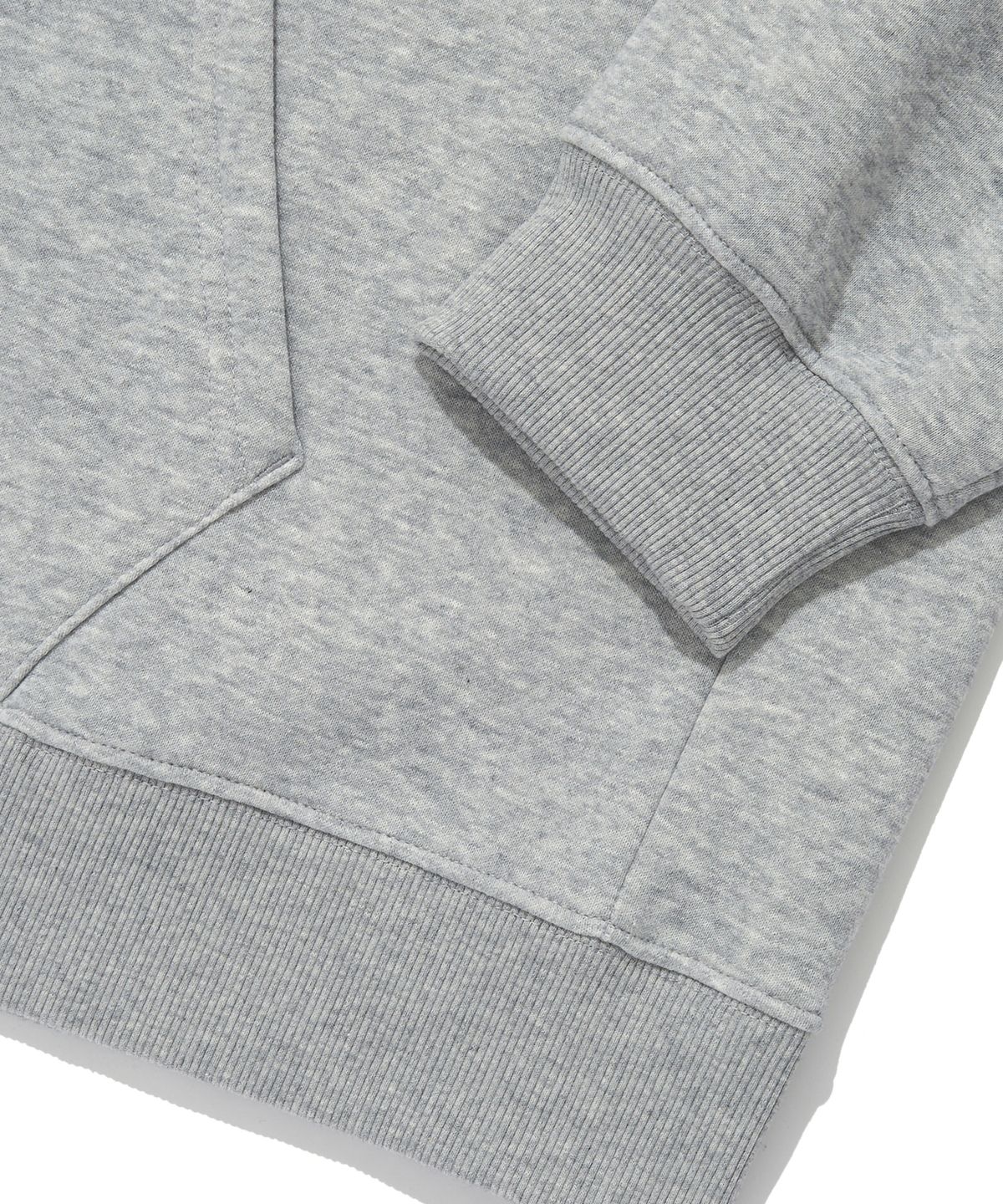 쿨트(KULTE) SCRIPT CHAIN EMB HOOD ZIP-UP_M.GREY