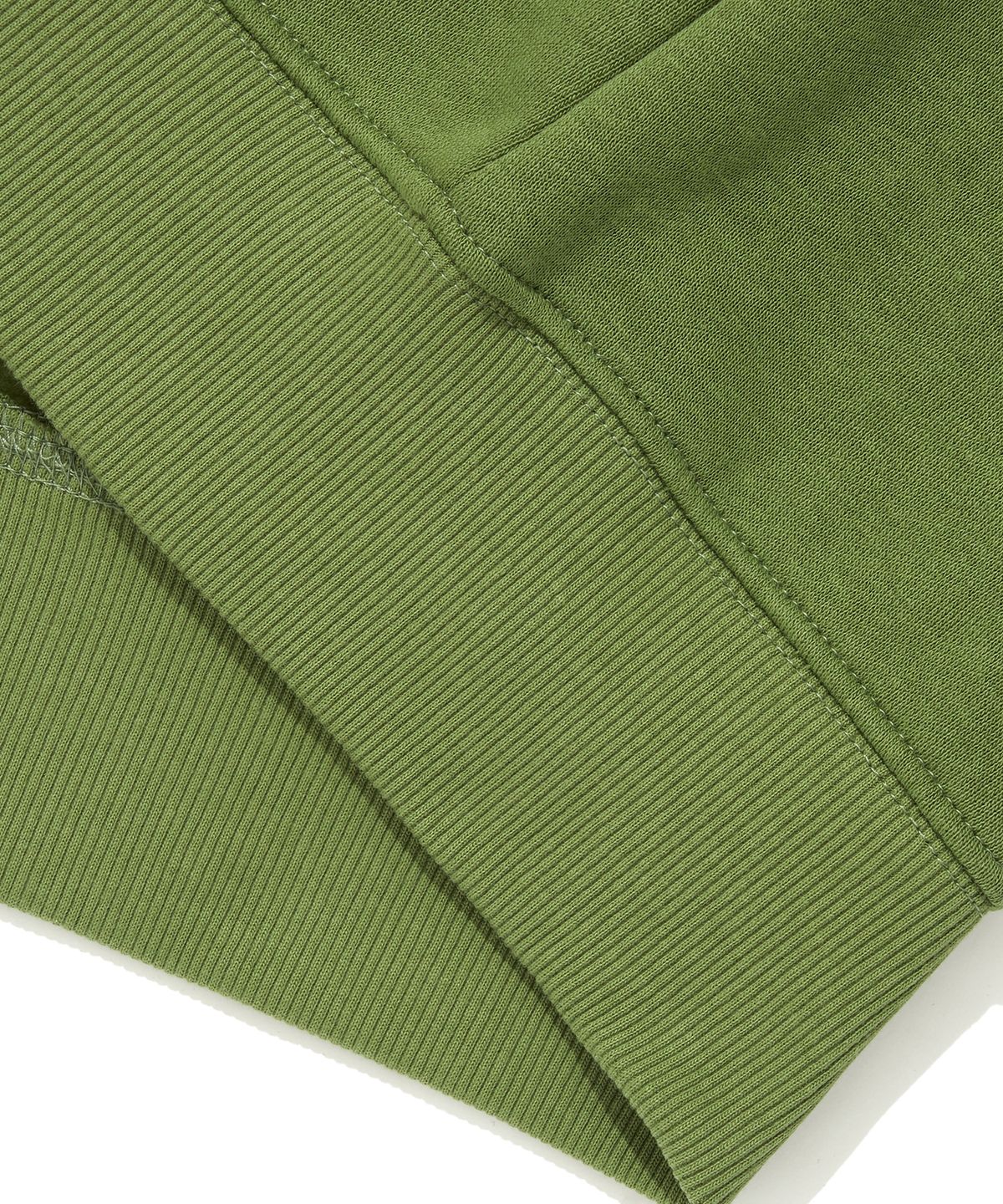 쿨트(KULTE) SCRIPT CHAIN EMB HOOD ZIP-UP_GREEN