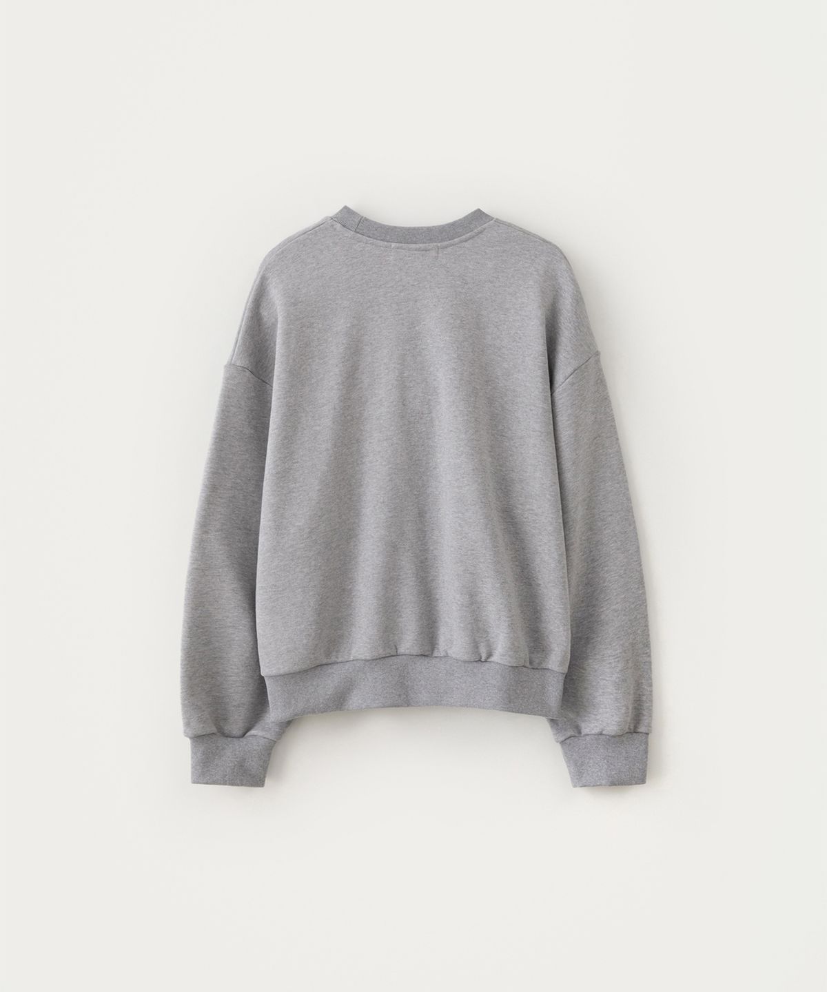 썸웨어버터(SOMEWHEREBUTTER) Square Logo Sweatshirt - Grey