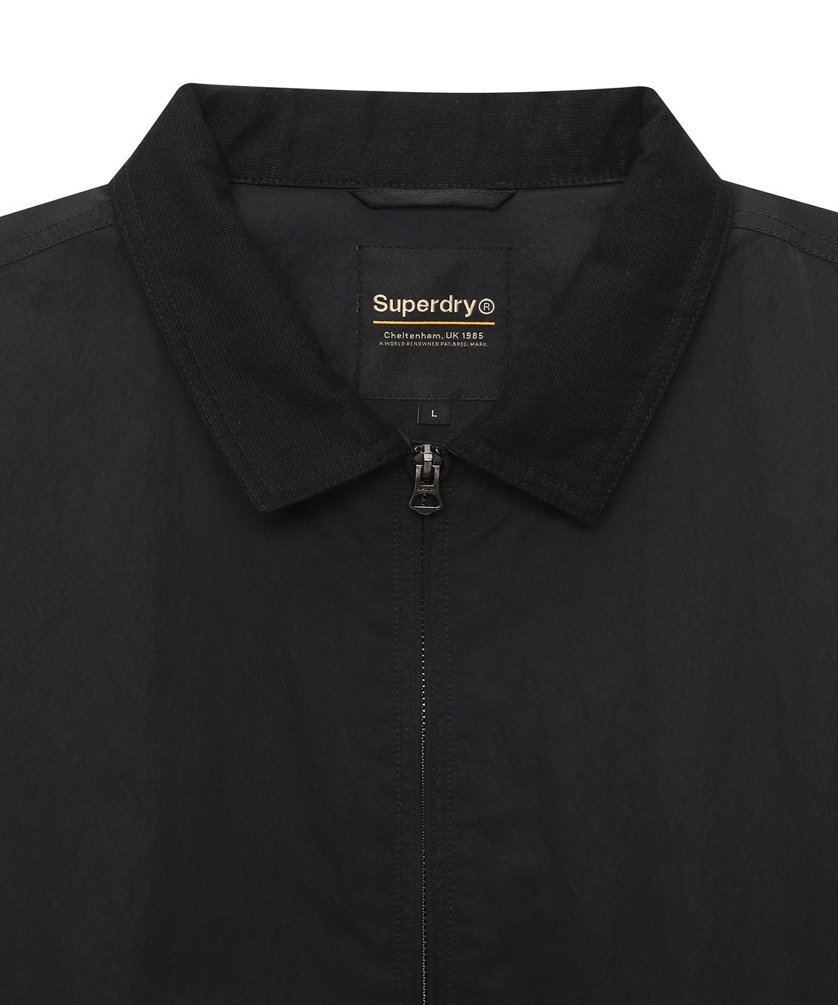 슈퍼드라이(SUPERDRY) 나일론 플라이트 자켓 블랙