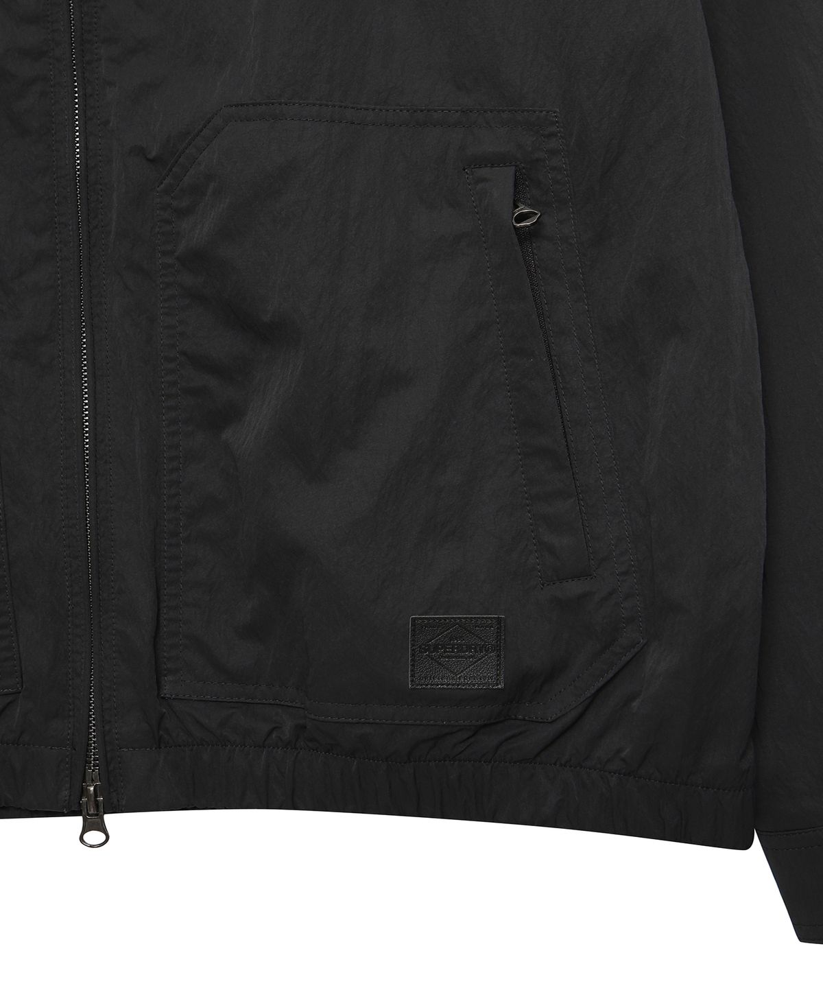 슈퍼드라이(SUPERDRY) 나일론 플라이트 자켓 블랙