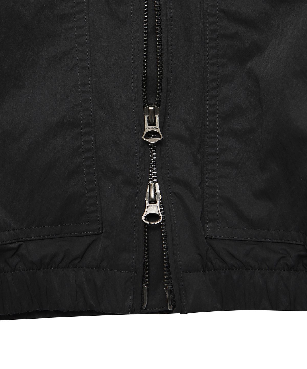 슈퍼드라이(SUPERDRY) 나일론 플라이트 자켓 블랙