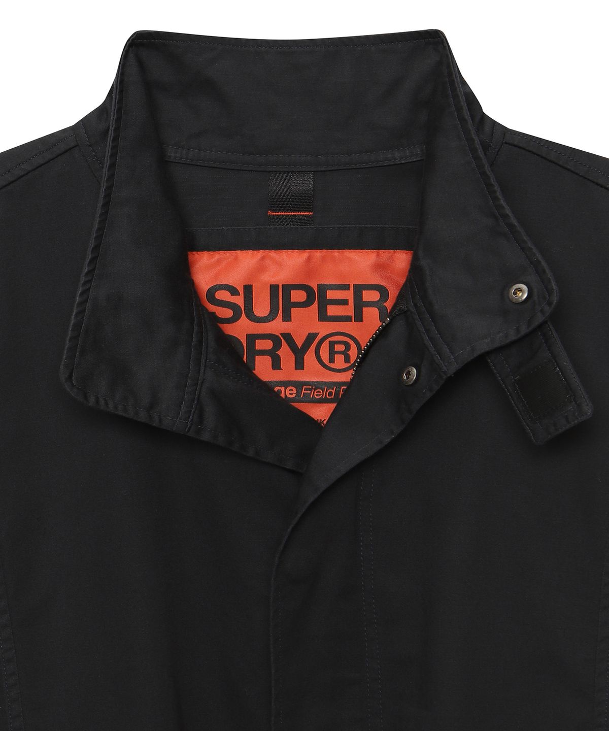 슈퍼드라이(SUPERDRY) 밀리터리 피시테일 자켓 블랙