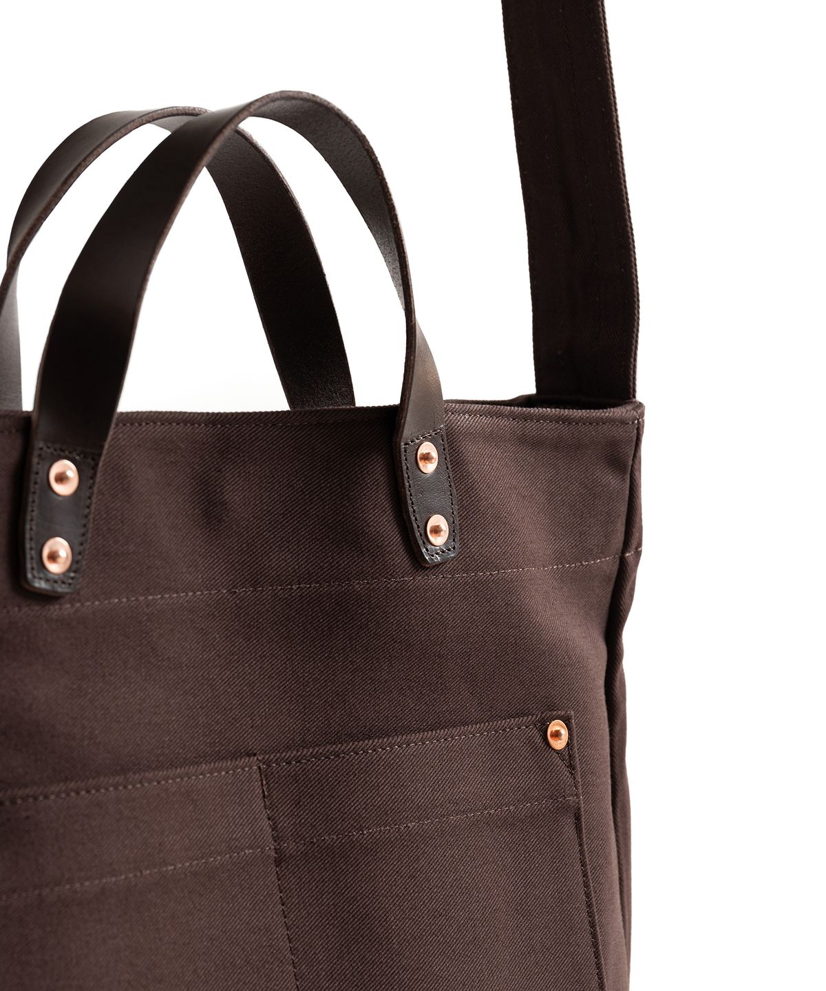 와일드 브릭스(WILD BRICKS) W24 TWO-WAY BAG (dark brown)