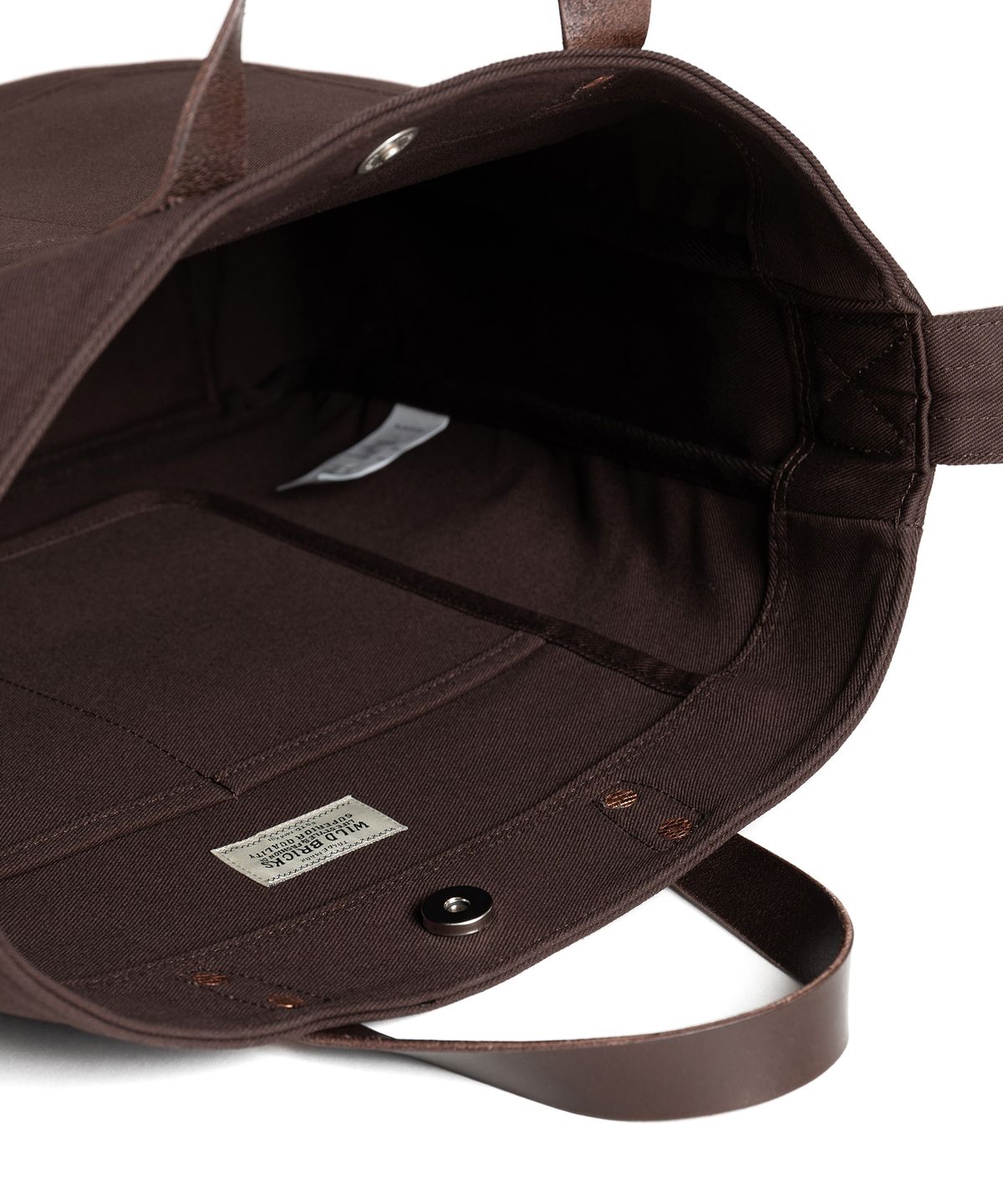 와일드 브릭스(WILD BRICKS) W24 TWO-WAY BAG (dark brown)
